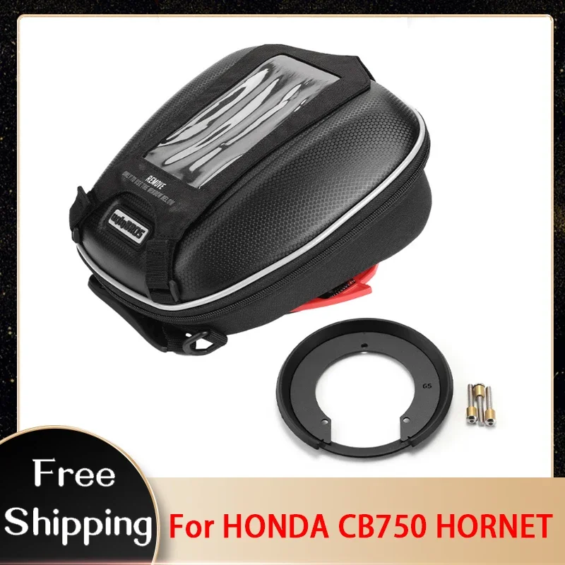 Fuel Tank Bag For HONDA CB750 Hornet CB500F CBF300N CBR500R CBR1000RR Motorcycle Waterproof Racing Tanklock Luggage Bags