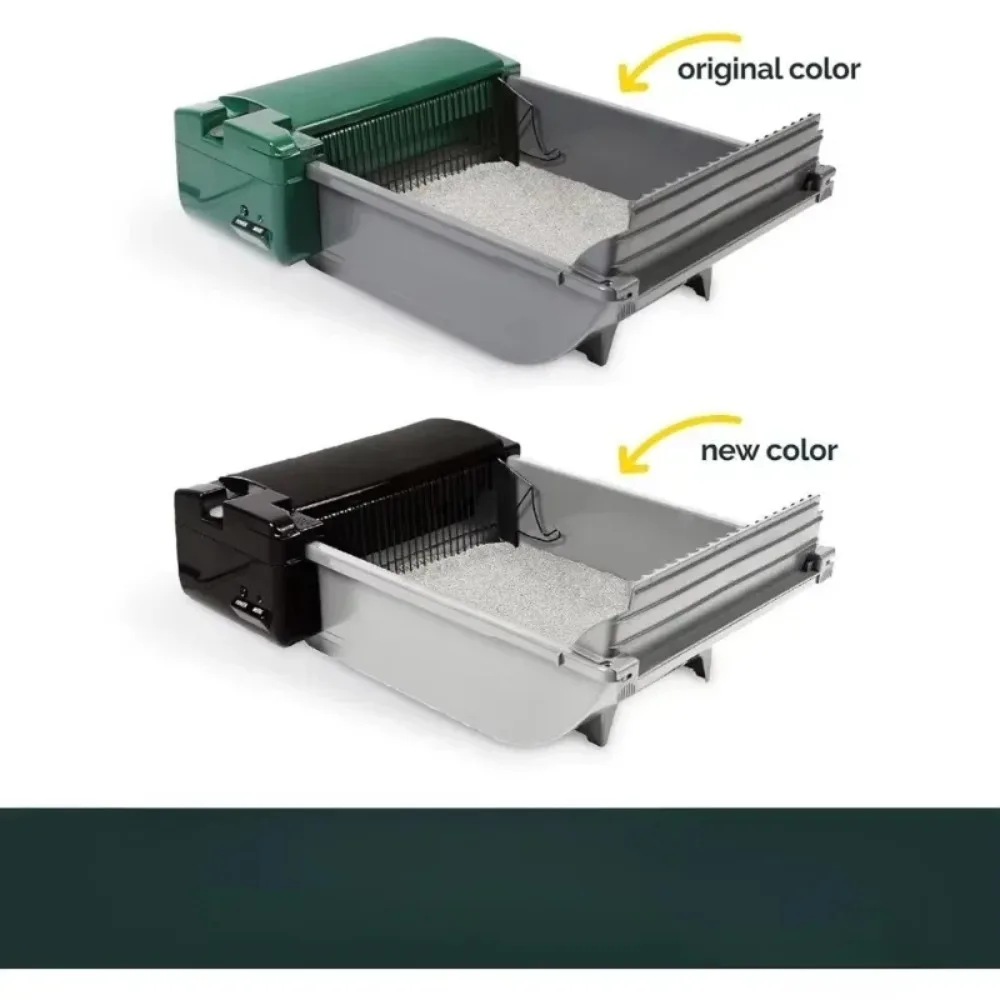 Ferramentas ao ar livre-6 sacos e carbono para até dois gatos. Caixa de areia automática para gatos com autolimpeza - Caixa de areia para gatos Smart Scoop 6-16 libras