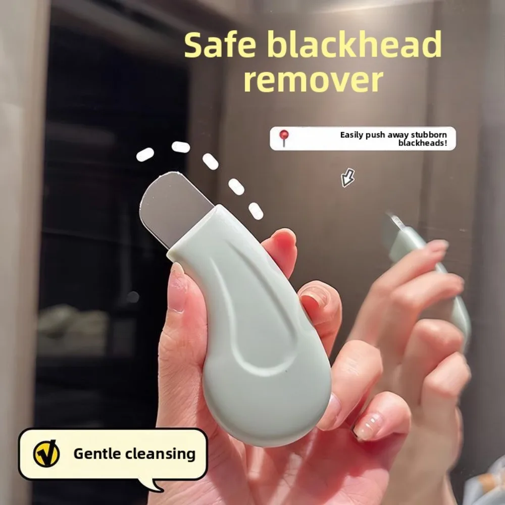 Spatule d'élimination des points noirs du visage, nettoyage en profondeur, exfoliant, épurateur de points noirs, dissolvant de points blancs, nettoyant pour le visage, outil de soins de la peau