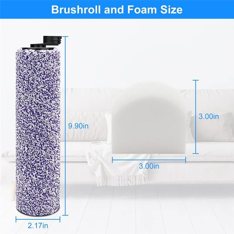 Stable-Replacement Filters For Shark WD201 Vacuum For WD100, WD101,WD101C, WD200, WD200C, WD201, Hydrovac Pro XL 3-In-1 Vacuum