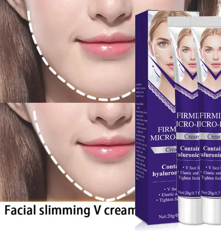 

V-Shaped Face Cream Lift Firm Remove Double Chin To Create A Small V Face Anti-Aging Beauty Massage Products