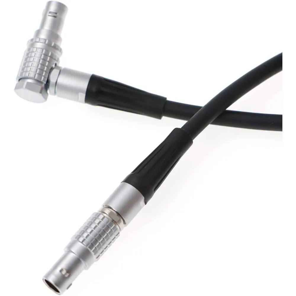 كابل الطاقة لـ ARRI | سمال اتش دي | Teradek من Steadicam Zephyr | Archer2 زلاجات 3 دبوس إلى الزاوية اليمنى 2 دبوس 12 فولت كابل 30 سم | 12 بوصة