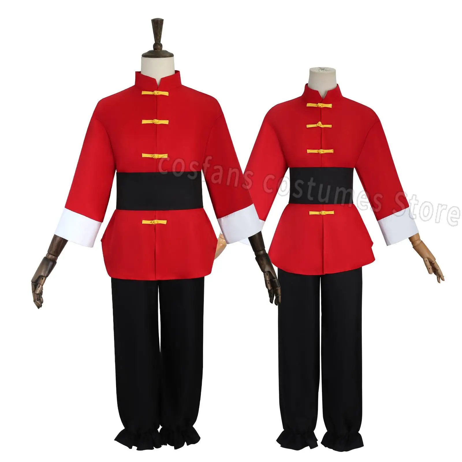 

Аниме Ranma 1/2 Saotome Ranma Косплей Костюм Красная Униформа Хэллоуин Карнавальный Вечерние Костюм Мужчины Женщины Ролевые Игры Наряды