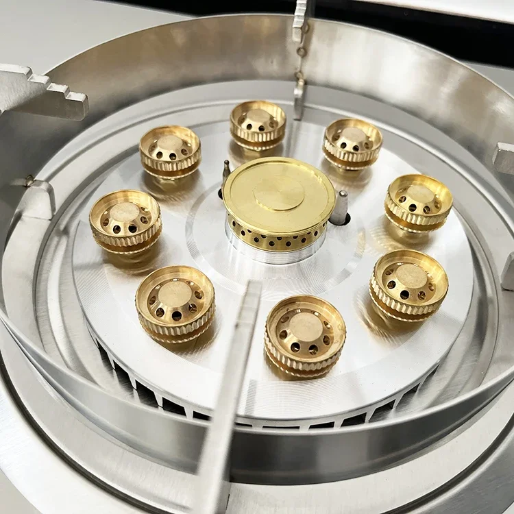 #for2 burner stainless steel cooking range chinese gas stove cooktop wok cooker
