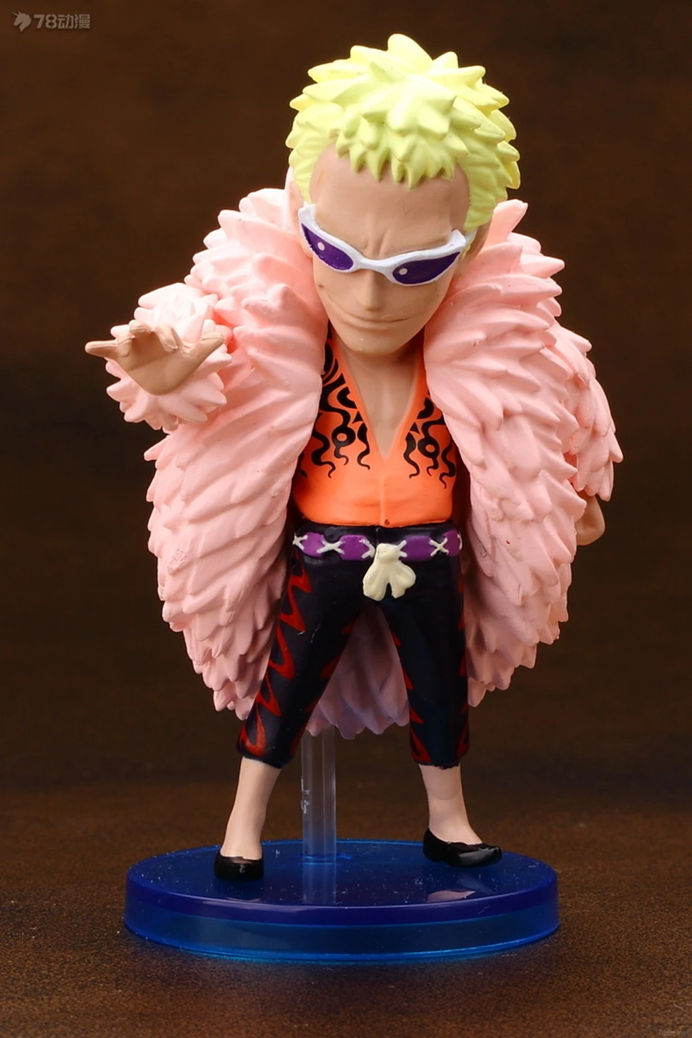 One Piece Anime Figure Toy, Oka Shichibukai Figure, Matquixote, Doflamingo Marshall D Teach, Dracule ata Hawk, Bartholemew Model Gift, 8Pcs