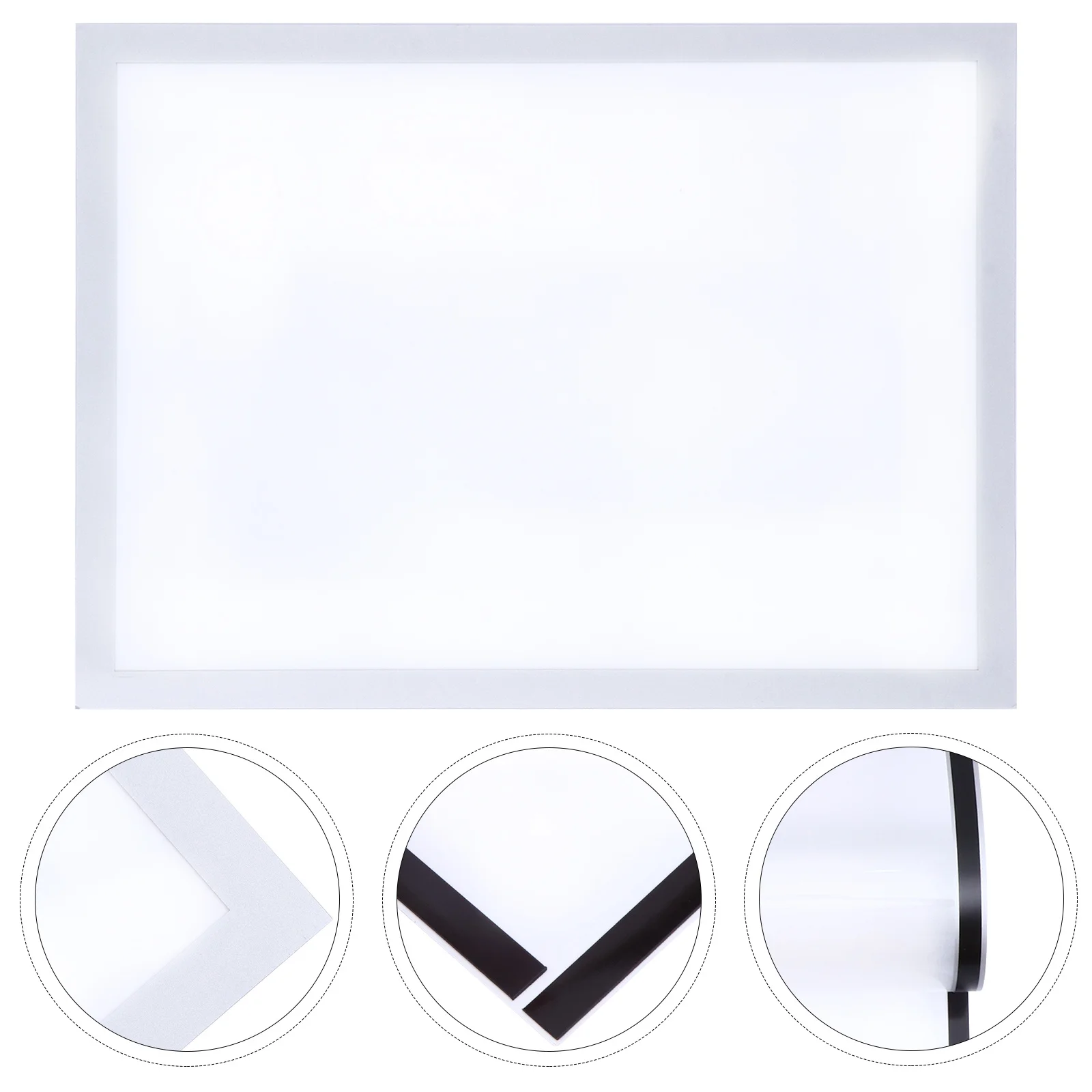 

1pc Magnetic Poster Frames Pvc Picture Display Frame For Photos Certificates Minimalist Refrigerator Photo Holder Strong Magnet