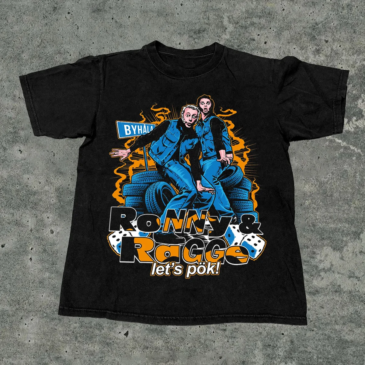 

Новое поступление: футболка с рисунком в стиле панк — чистый вигляд, большой удар!