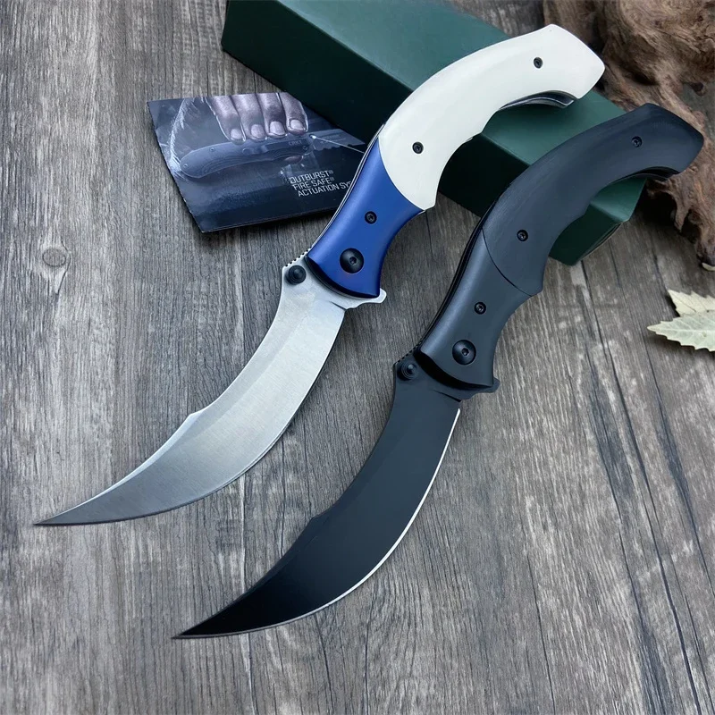 

7471 Assisted Pocket Knife 8Cr13Mov Steel blade Outdoor tactical hunting Camping Hiking survival EDC folding knife men's gift
