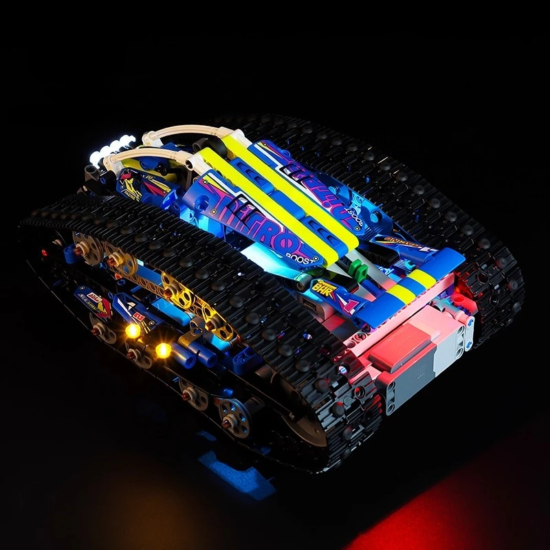 Set di illuminazione a LED senza modello adatto per veicoli di trasformazione controllato da app LEGO Technic 42140 (blocco non incluso)
