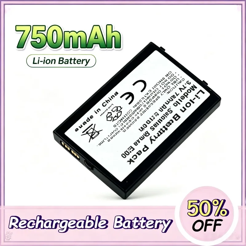 3.7V 750mAh Replacement Battery for SanDisk Sansa e200 e250 e260 e270 e280 SDAMX4-RBK-G10