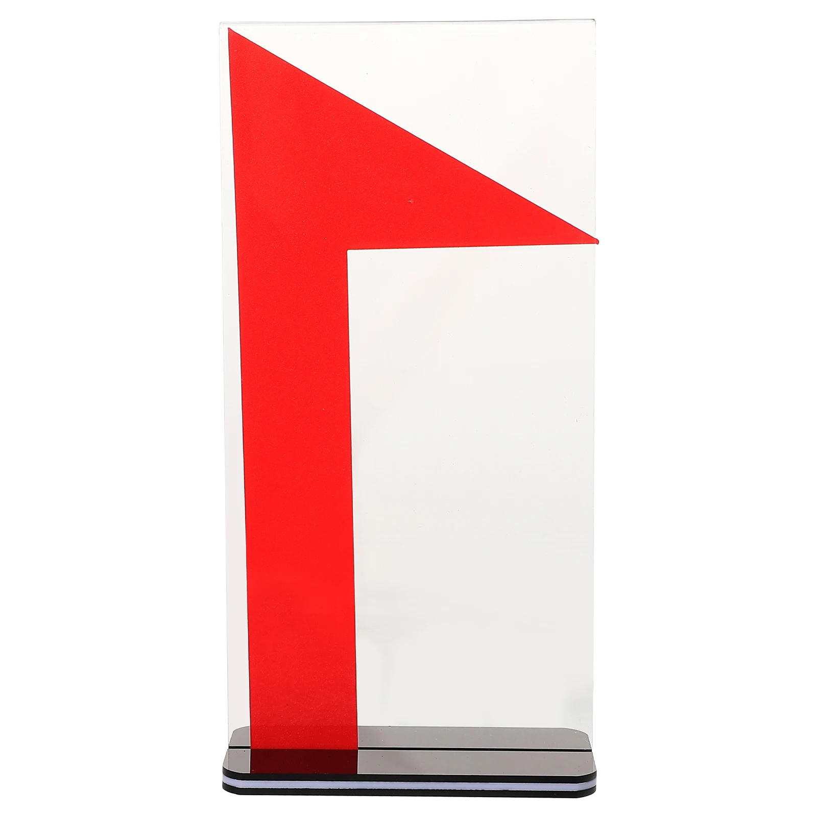 

Basketball Referee Sign Red Penalty Board Smooth Edge Portable Match Accessory Standard Referee Board Sports Penalty Prop