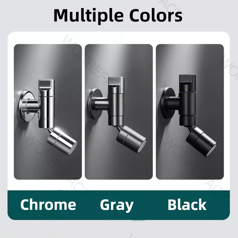 Two Outlet Modes Mini Mop Pool Faucet Universal Rotating Washing Machine Faucet Swimming Pool Faucet