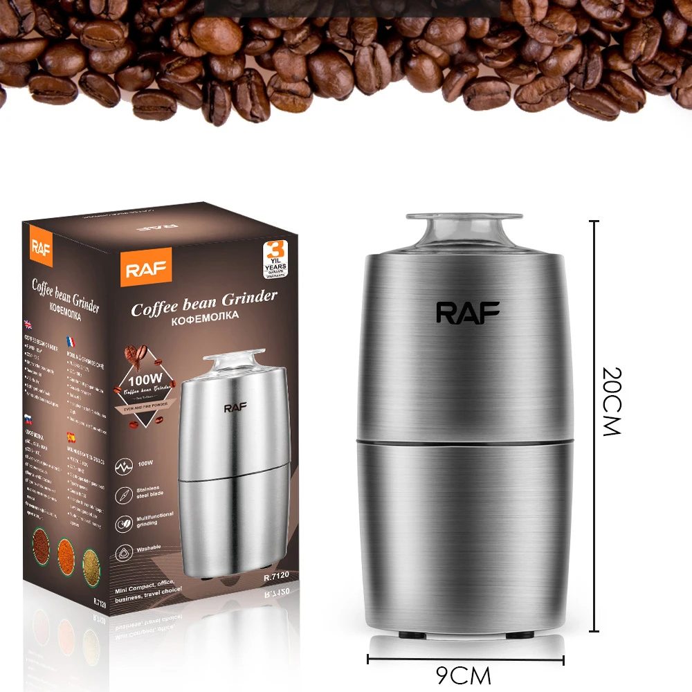 Electric Coffee Grinder Herb Nuts Grains Pepper Grass Tobacc Spice Flour Mill Cafe Beans Electric Grinder Machine