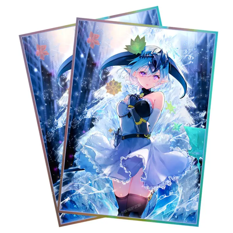 60pcs/set Granblue Fantasy Filene Flash Card Sleeve WS Anime Game Collection Card Protective Cover Gift Toy 66*91mm