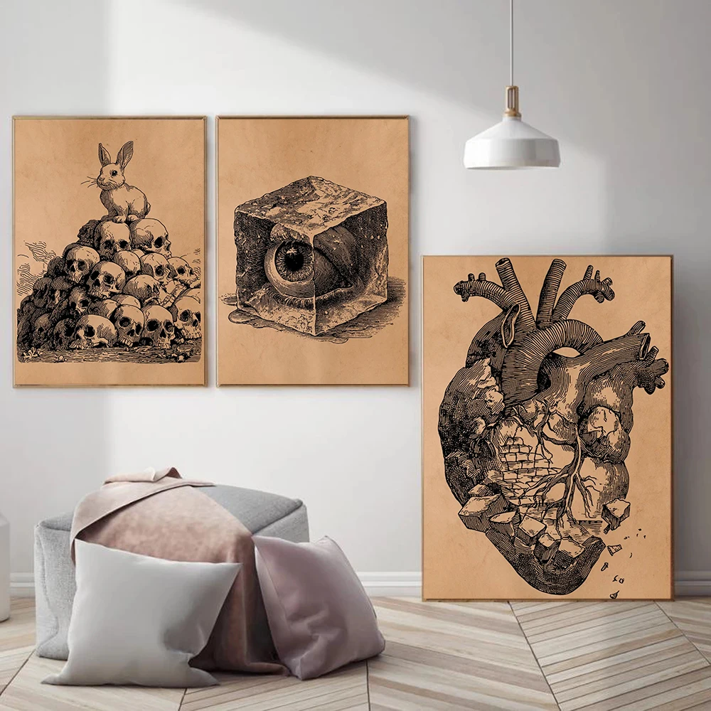 Affiches d'art médical rétro, - Medical Lab Posters avis et prix