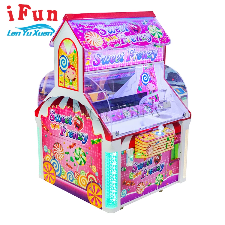 Ifun factory mini  crane machine for sale, kids candy house playcenter equipments