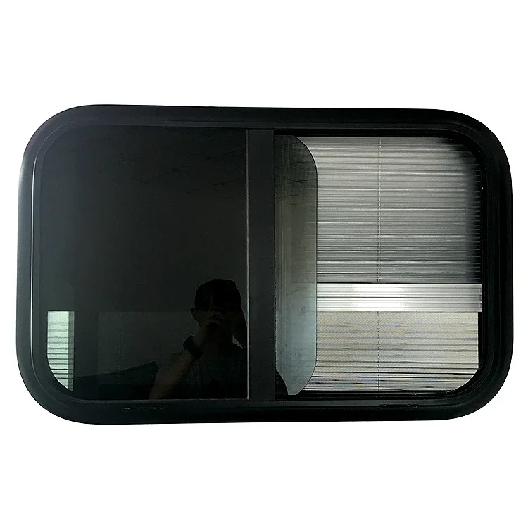 Good quality factory directly acrylic Caravan motorhome trailer rv sliding window