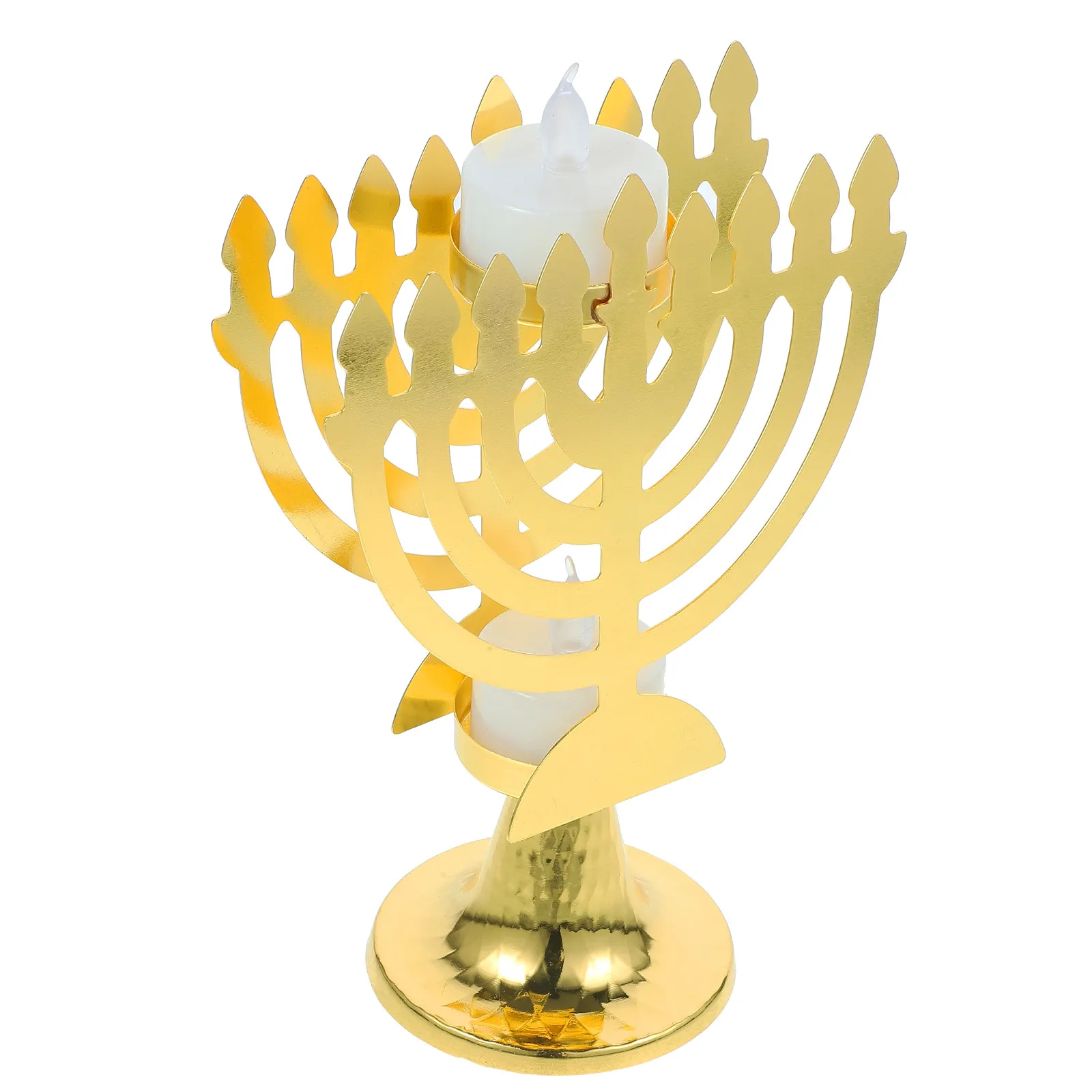 LED Electronic Candlestick Ornament Flameless Battery Operated Romantic Home Decor for Party Festival Centerpiece Light