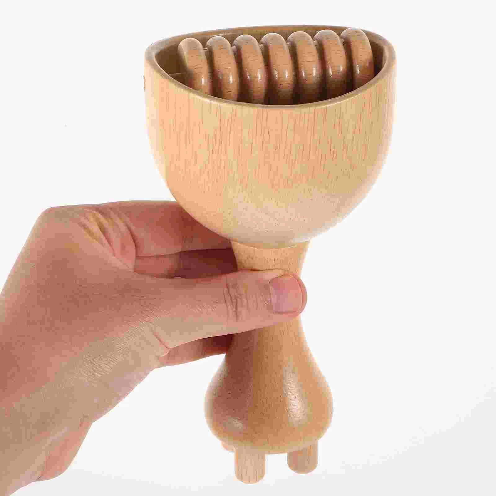 Schraapbeker Houten Therapie Massage Gereedschap Lichaam Beeldhouwen Cellulite Roller Massager