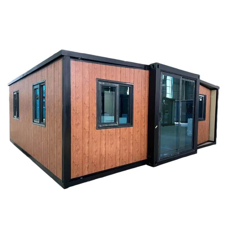 Modular Contemporary High-Strength Steel Structure Fireproof Sandwich Panel Expandable Container House