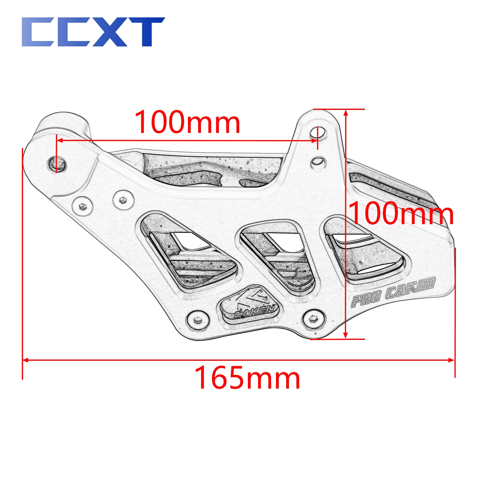 CNC Aluminum Chain Guide Guard For KTM SX SXF EXC EXCF XC XCW XCF SMC For Husqvarna FC TC FE TE FS FX TX 85 125-501 2014-2022