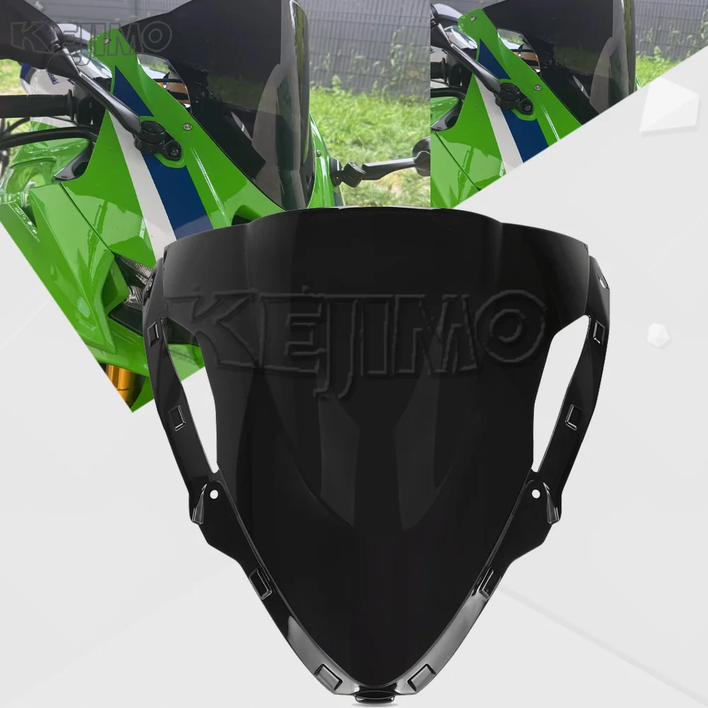

Front Windshield Windscreen Windproof Air Wind Screen Deflector For KAWASAKI NINJA ZX-6R ZX 6R ZX6R ZX6R 2024 2025 2026 2027