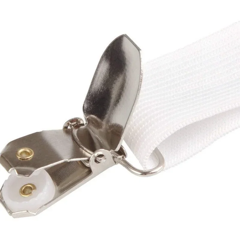 4 Stück verstellbare Bettlaken- und Steppdeckenhalter für Bettlaken-Organizer, Matratzenbezug-Clip für Zuhause, elastische Riemen, verstellbare Clips – Detail 5
