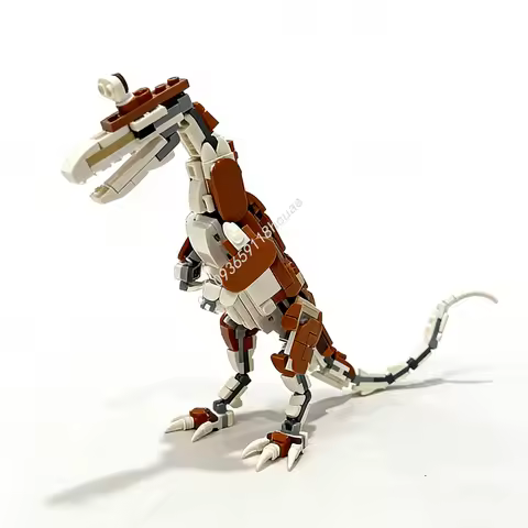 322pcs MOC Cryolophosaurus Ellioti Dinosaurs Model Building Blocks Architecture Christmas Gifts Idea Toys Education Brick Kids