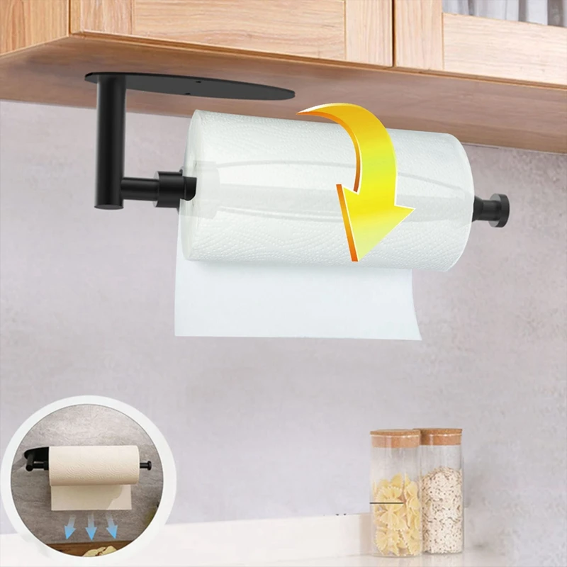 Paper Towel Holder Under Cabinet Paper Towel Holder Wall Mount Paper Towel Holder With Damping