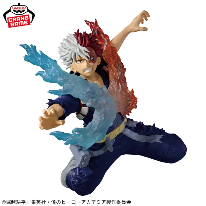 

Genuine Original Bandai Banpresto My Hero Academia The Amazing Heroes Plus Shoto Todoroki III Figure Model Collector Figurine