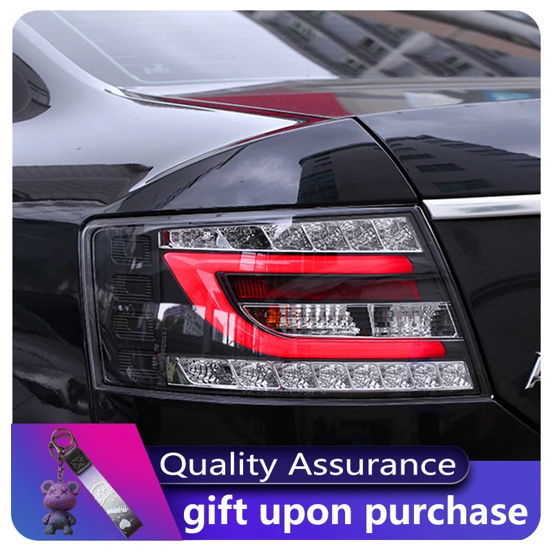 

A Pair of Car Styling For Audi A6L 2005-2008 Rear Light DRL Tail Lamp LED Brake Turn Signal Taillights Automatic Accessories