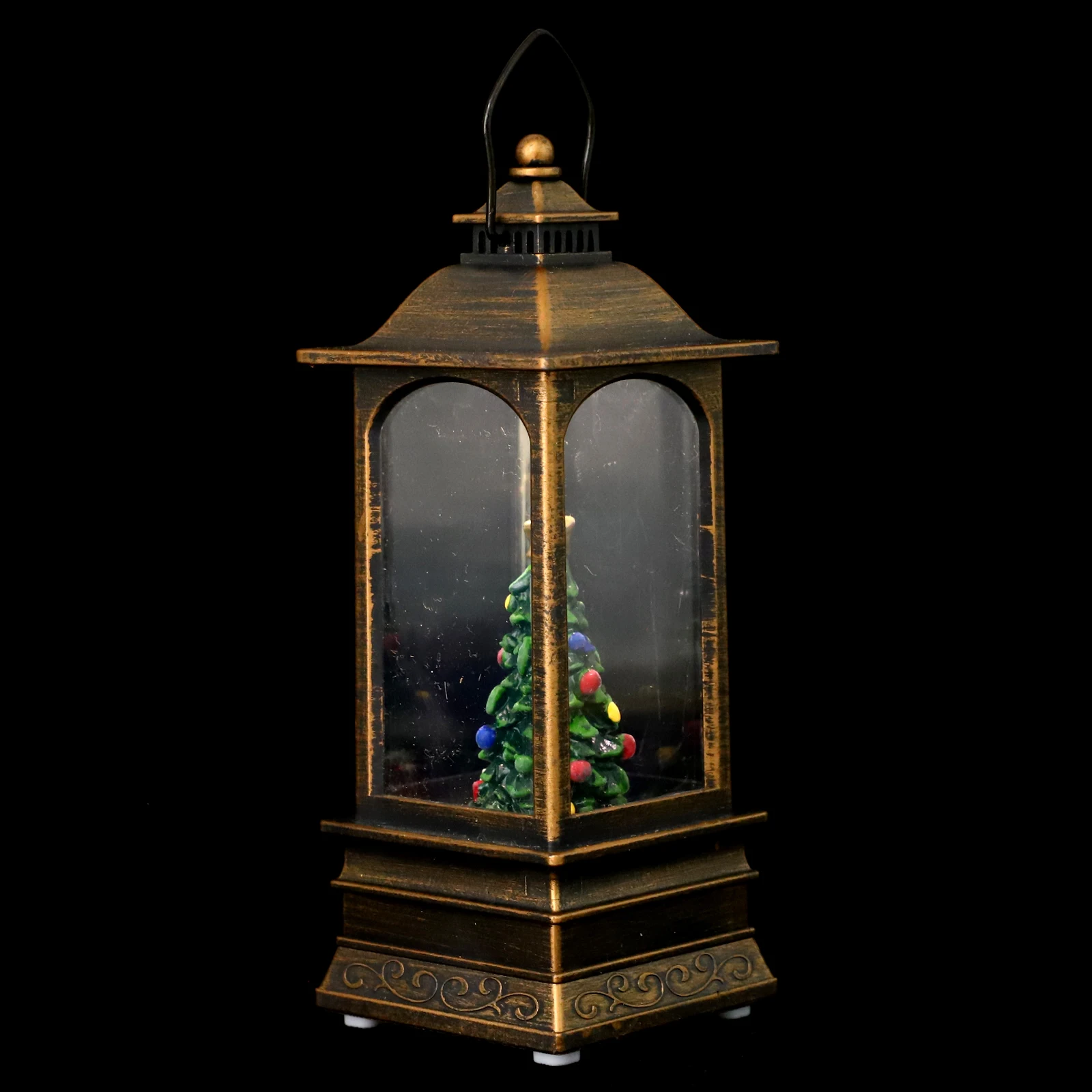 

Christmas Lantern Light Up Decoration Xmas LED Hanging Lamp for Indoor Party Home Hotel Restaurant Desktop Festive Luminous