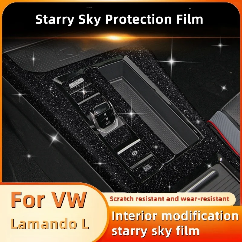 For Volkswagen VW Lamando L 2022-2024 Starry Sky Film Interior Modification Central Control Instrument Screen Protective Film