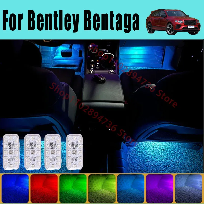 

RGB Footwell Lights Luggage Compartment Car Led HD Seat Lamp For Bentley Bentage Car LED Atmosphere Decorative Lamp