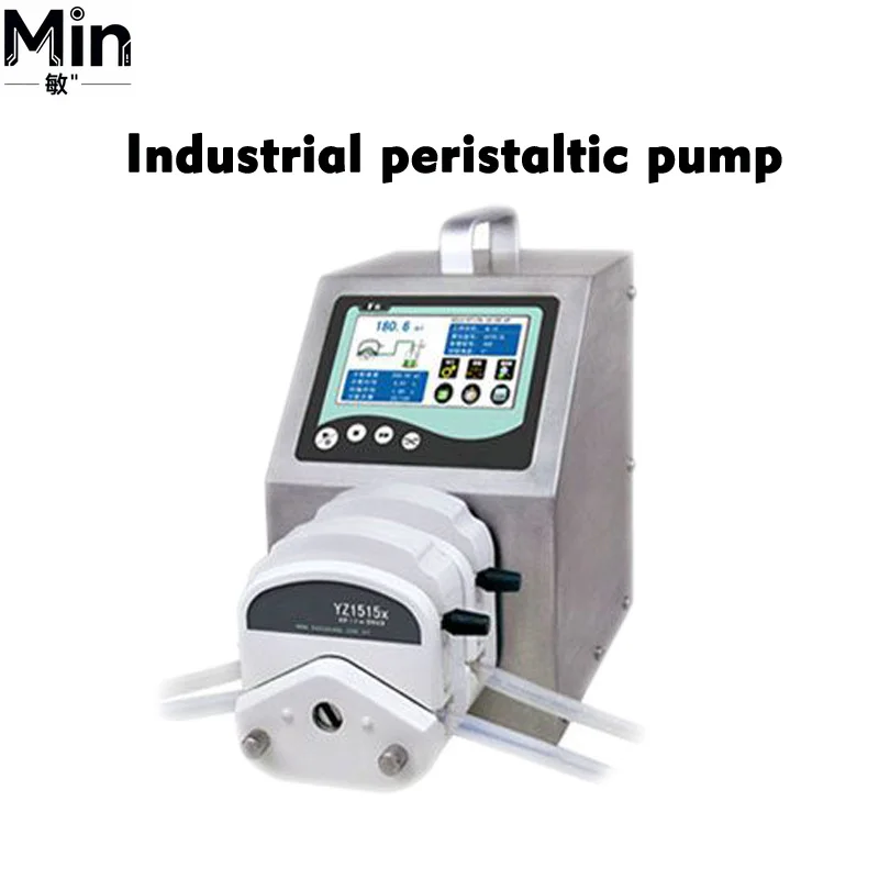 2026 Industrial Peristaltic Pump  Dual YZ1515x Pump Head LCD Display Liquid Transfer Pump