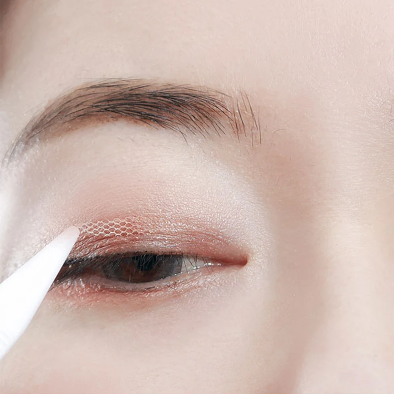 1 แผ่น BEVEL Segmented แพทช์สําหรับ Drooping เปลือกตาเทปที่มองไม่เห็น Double Eyelids สติกเกอร์ที่มองไม่เห็น Fallen Eyelids