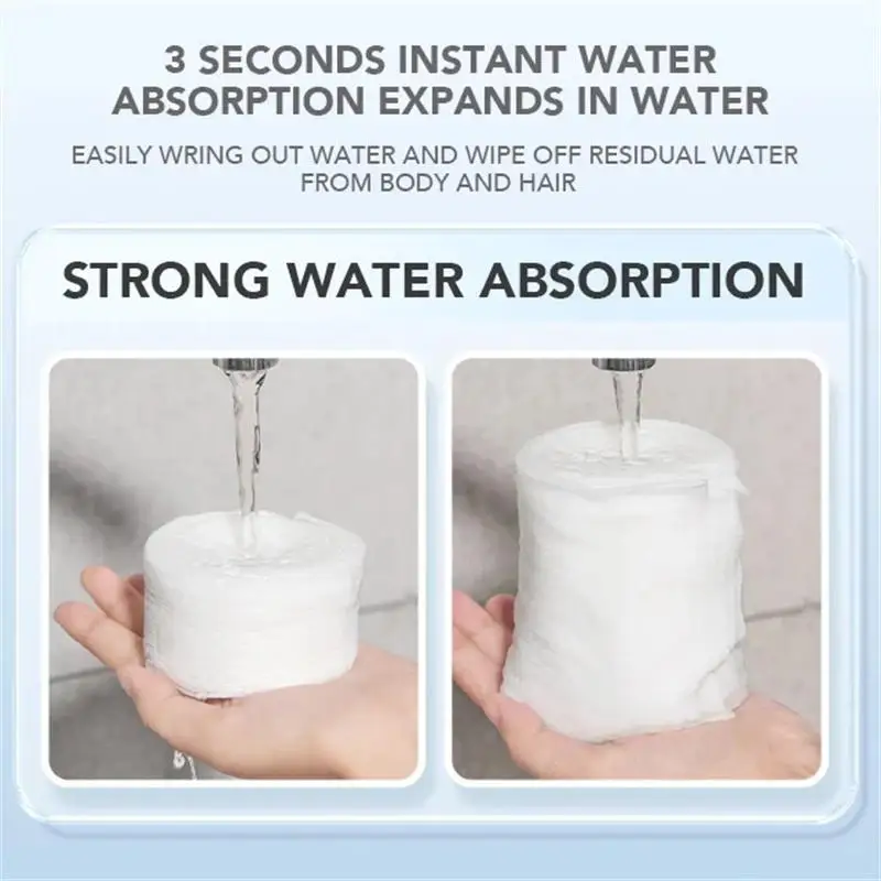 ~70x140CM Thickened Compressed Disposable Bath Towel Large Quick-Drying Travel Essential Must-Have - view 2