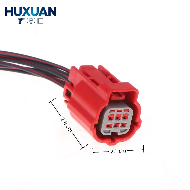 Motorcycle OBD Diagnostic Plug Durable Metal Pins Fuel Injection Tester Adapter 2Pcs DJ7065Y-0.6-11/21 for Frequent Shop Use