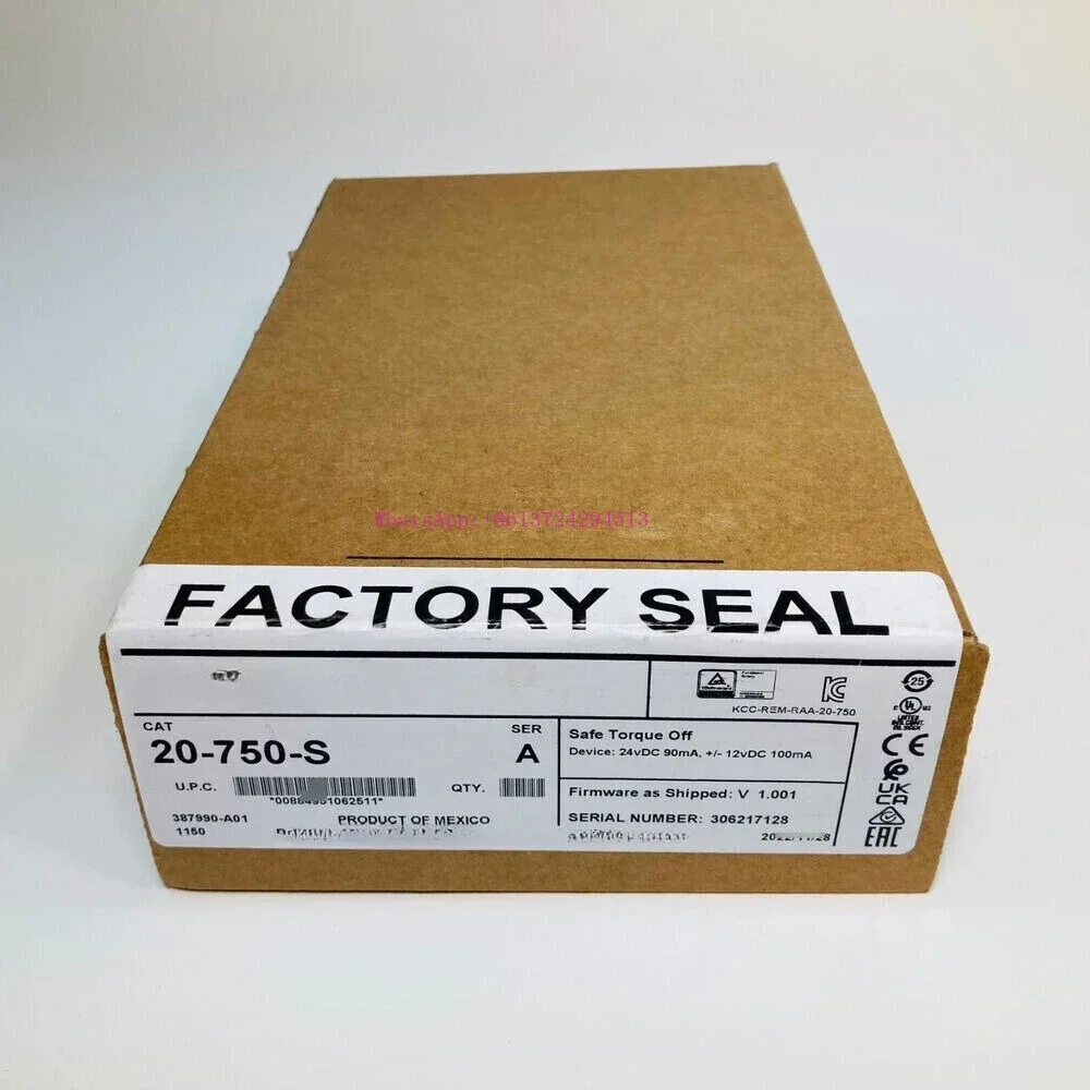 New Factory Sealed 20-750-S1 SER/B Safe Speed Monitor 20750S1 Module