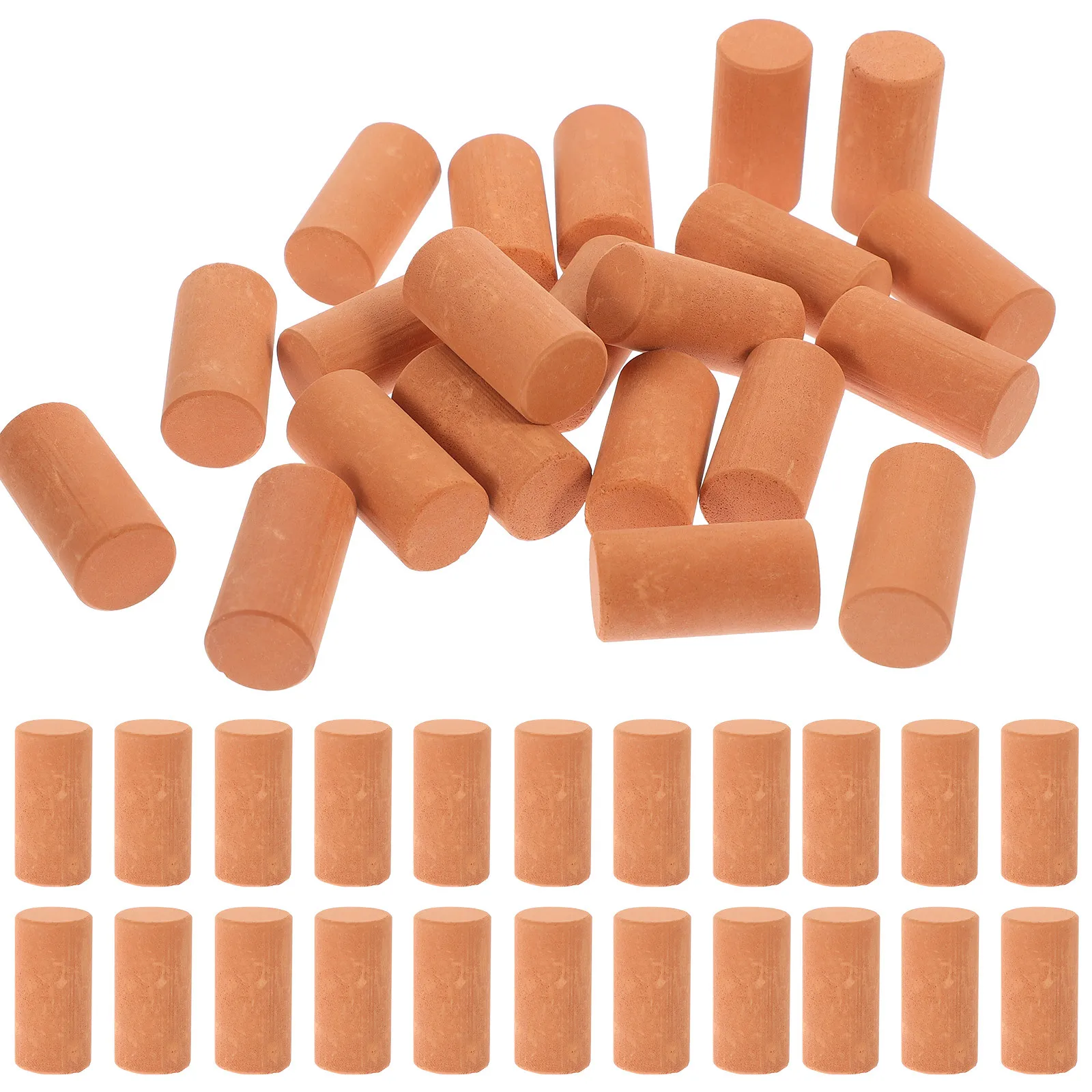 50Pcs Miniature Bricks Soil Material DIY Craft Accessories Versatile Usage Fine Details Mini Bricks Miniature Models