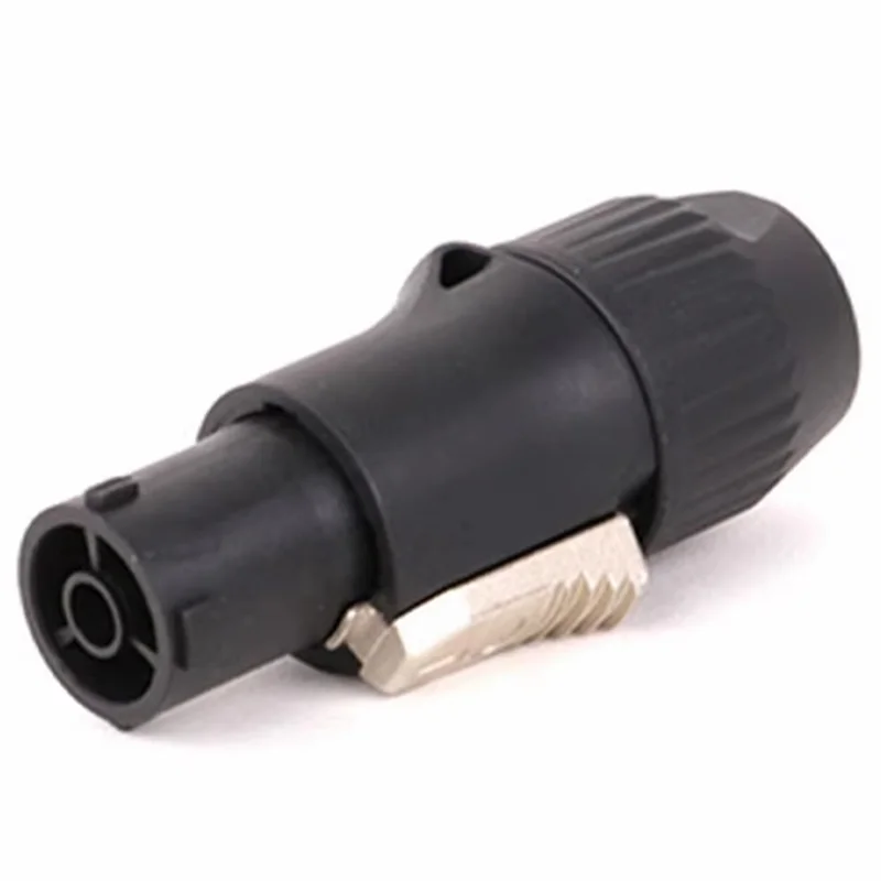 A95G 10Pcs NAC3FX-W NAC3MX-W 3Pins True Locking Connector Plug Jack PA66 Material IP65 Grade Waterproof 10 Male Plugs