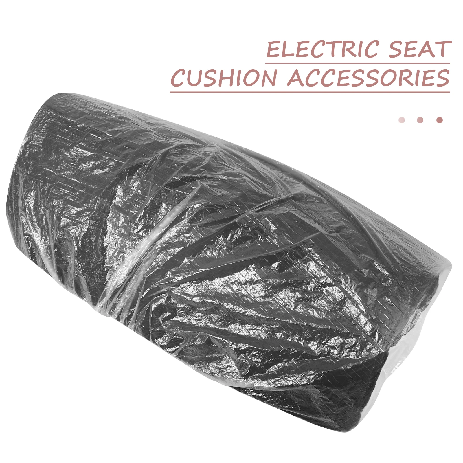 

100pcs Rainproof Cushion Cover for Scooter Moped Seat Protector Plastic Replacement Elderly Covers Wear Resistant Practical