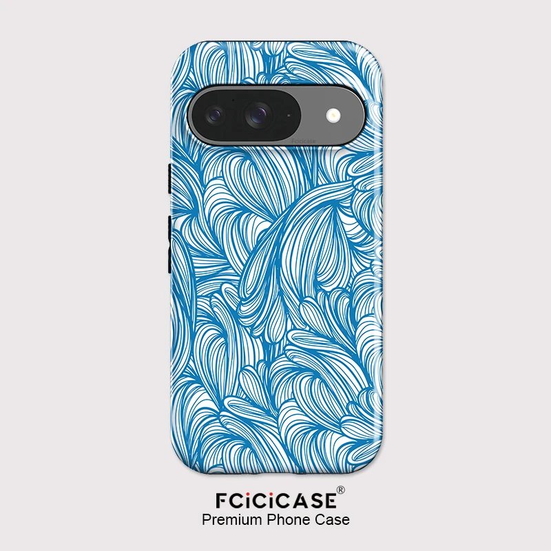 Fcicicase Fashion Painting Phone Case For Google Pixel 9 10 Pro XL 7A 10A 8A 9 8 10 Pro Shockproof Dual Layer Acrylic Cover