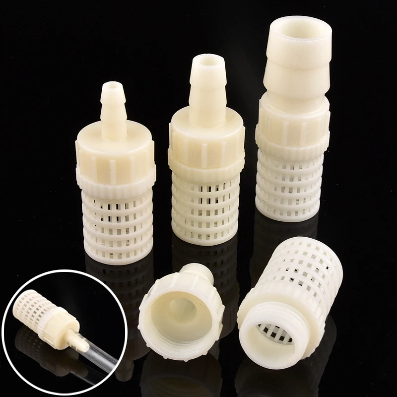 1/5/20 Pcs plastic ABS Filter Mesh Cover Water Pump Hose Inlet Screen Fish Tank Water Impurities Sand Gravel Pagoda Filter
