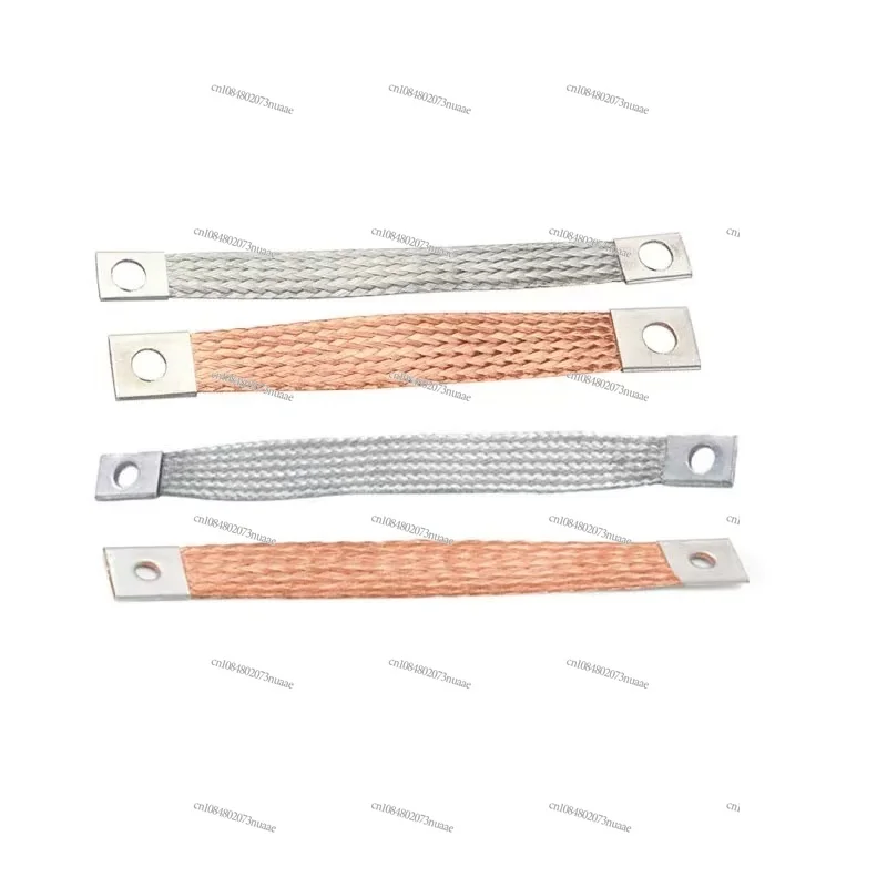 Copper braided tape, grounding wire 6 10 16 25 50 square conductive tape tinned copper braided wire soft connection