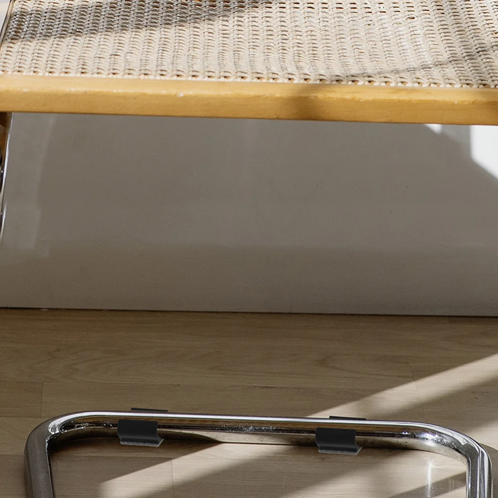 Almohadillas para pies en forma de U para muebles, cojines para sillas de comedor, protección para suelos de madera dura de fieltro, 10 piezas