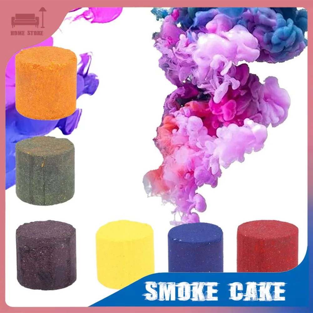 5/10/15/20 قطعة لوازم الحفلات قنابل الدخان الملونة ماجيك المرحلة تأثير تظهر الدعائم جو ديكور التصوير لوازم المحمولة