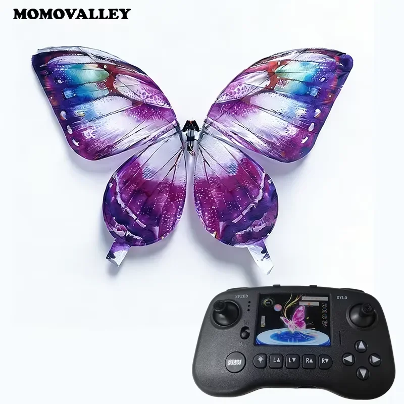 Smart LED Butterfly Drone Realistic Artistic Design Magical Elegance Flying Toy for Large Weddings Party Decorations Low MOQ