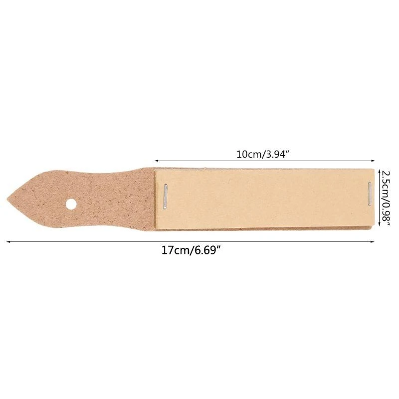 P5EA Art Painting Sandpaper Sketch Pencil Sharpening Board Pointer Drawing Tool