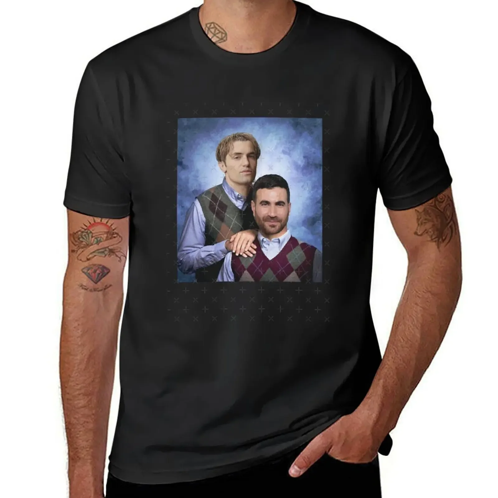 Brothers Pose Jamie Kent Step Tartt and Roy T-Shirt anime stuff custom shirt anime t shirts mens cotton t shirts